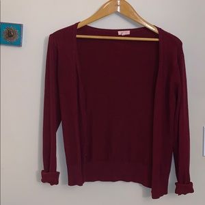 Debut Maroon Soft Cardigan